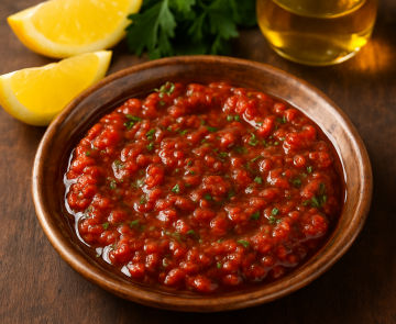 Acılı Ezmenin Sırrı: Tazelik, Kıvam, Dengeli Isı